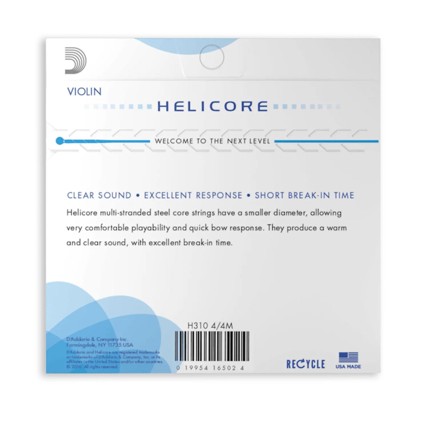 Helicore 5-String Violin String Set - Image 2